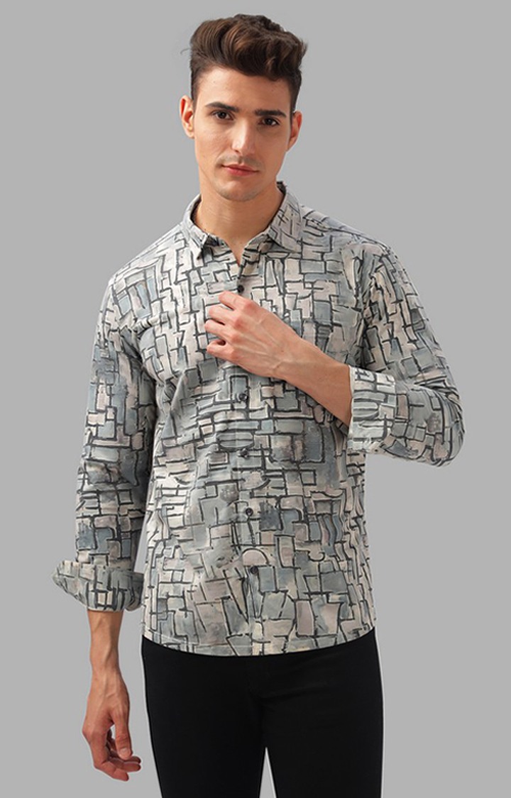 Men's Multicolor Printed Casual Shirts