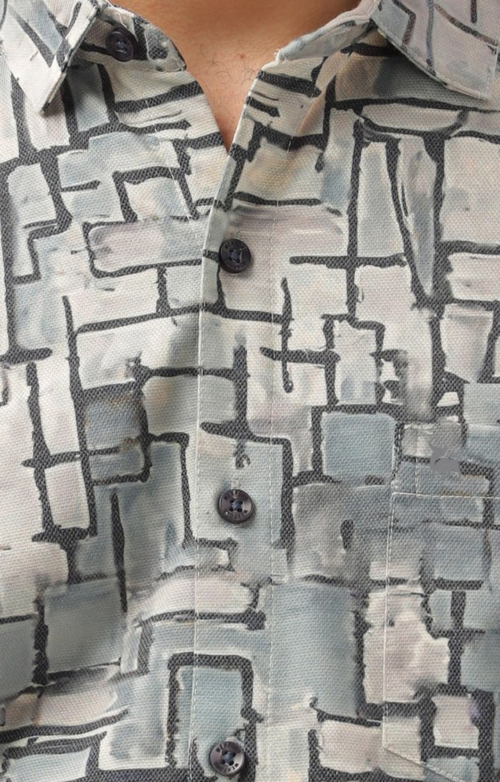 Men's Multicolor Printed Casual Shirts