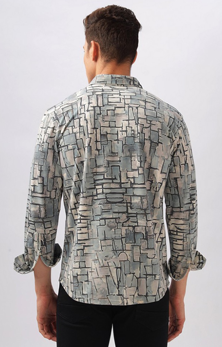 Men's Multicolor Printed Casual Shirts