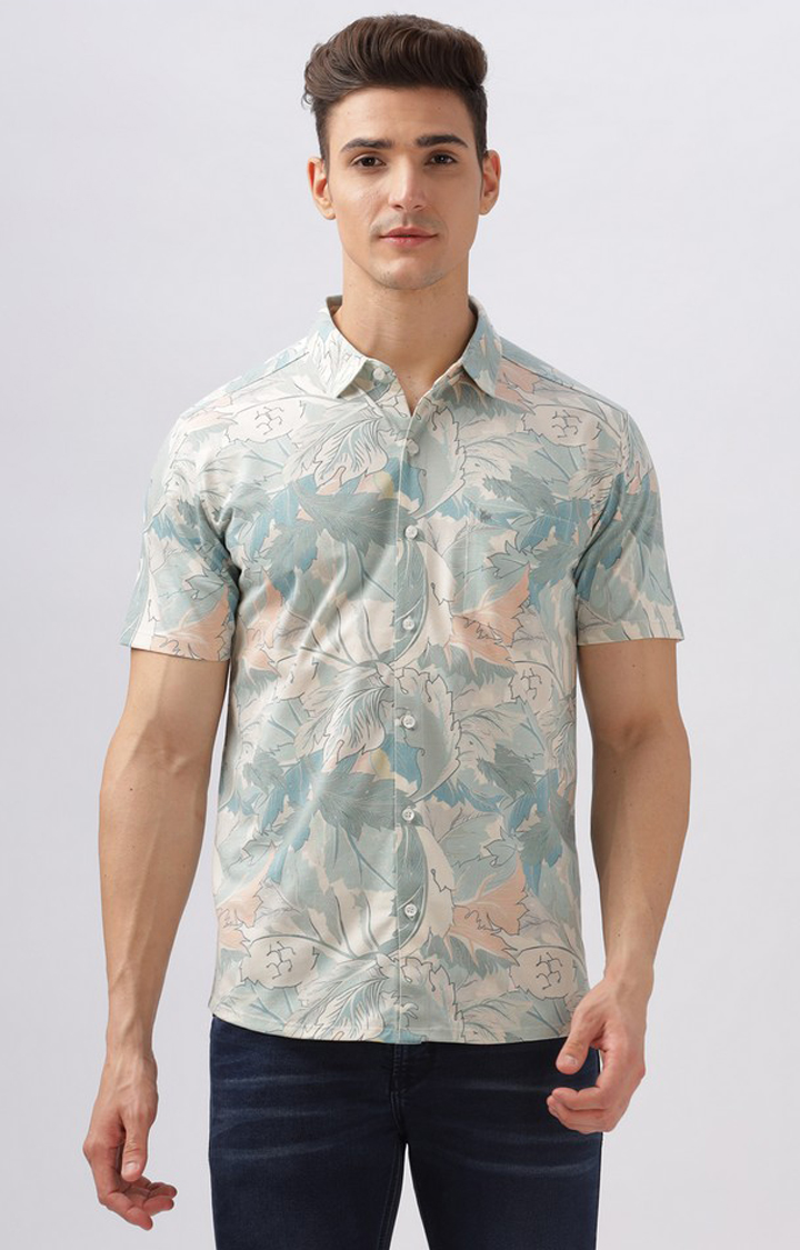 Men's Multicolor Printed Casual Shirts
