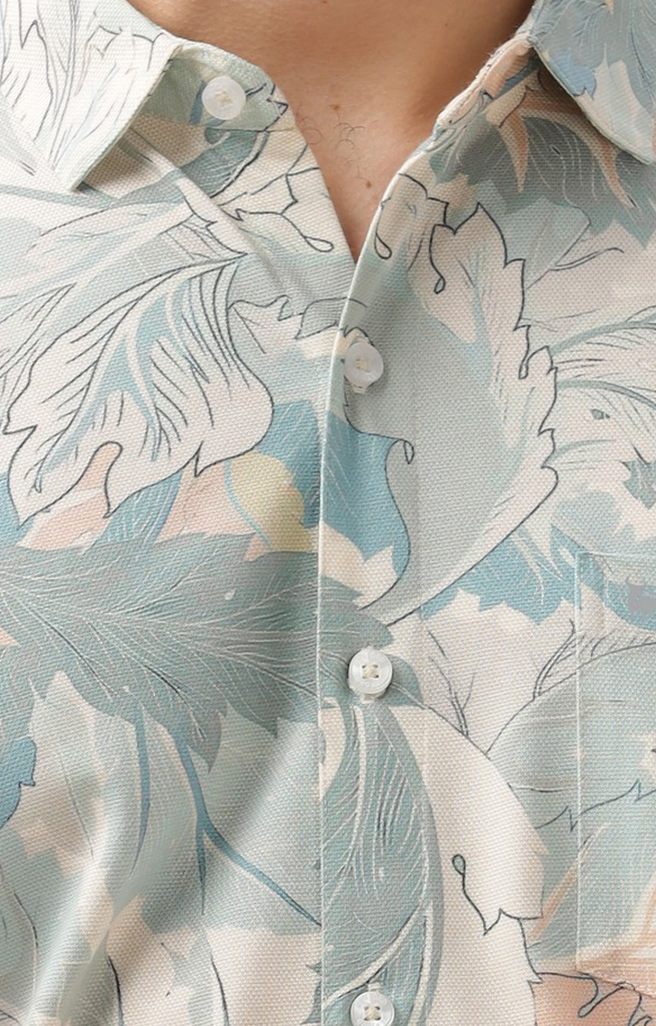 Men's Multicolor Printed Casual Shirts