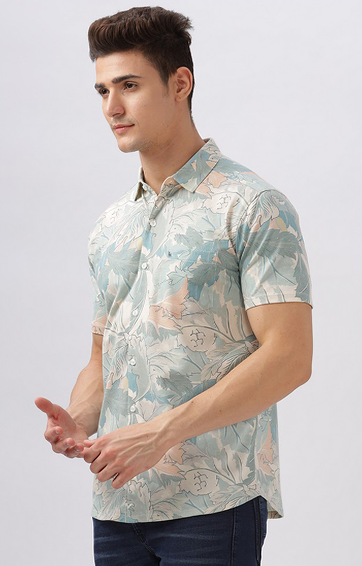 Men's Multicolor Printed Casual Shirts