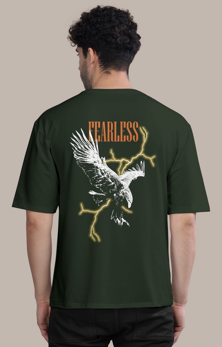 Men's Multicolor Printed Oversized T-Shirts