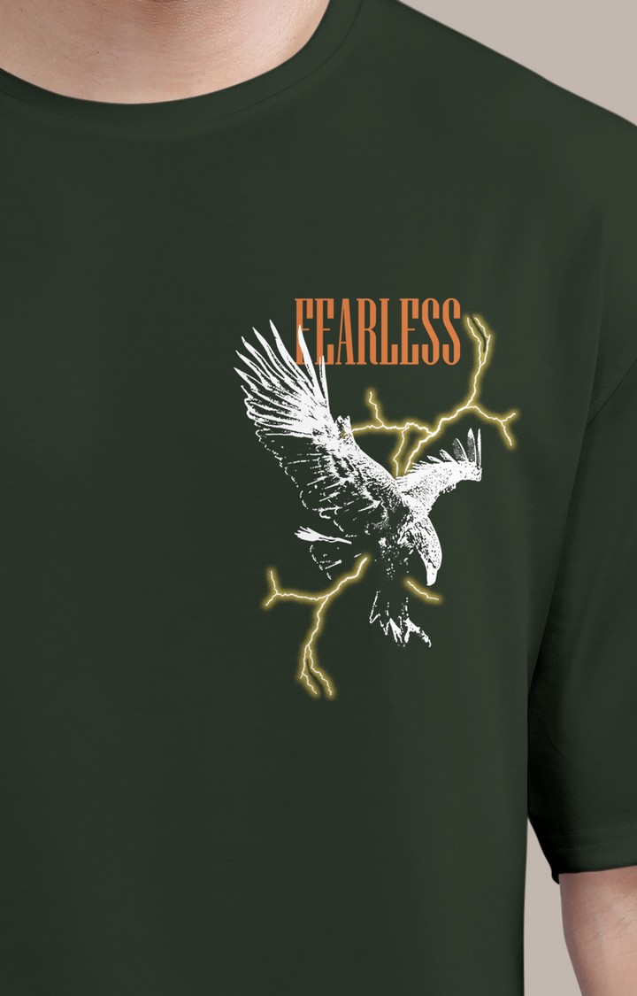 Men's Multicolor Printed Oversized T-Shirts