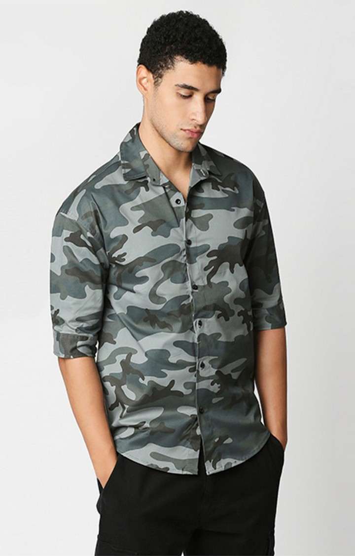 Men Multicolor Printed Casual Shirts