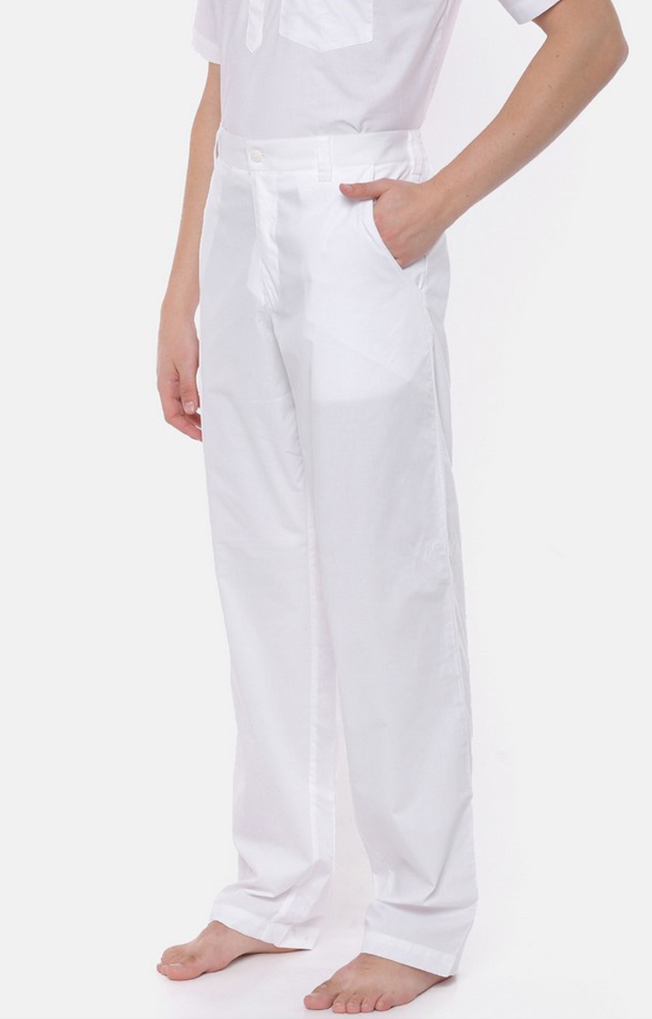 Buy Ramraj Cotton White Dhoti Pants Online In India