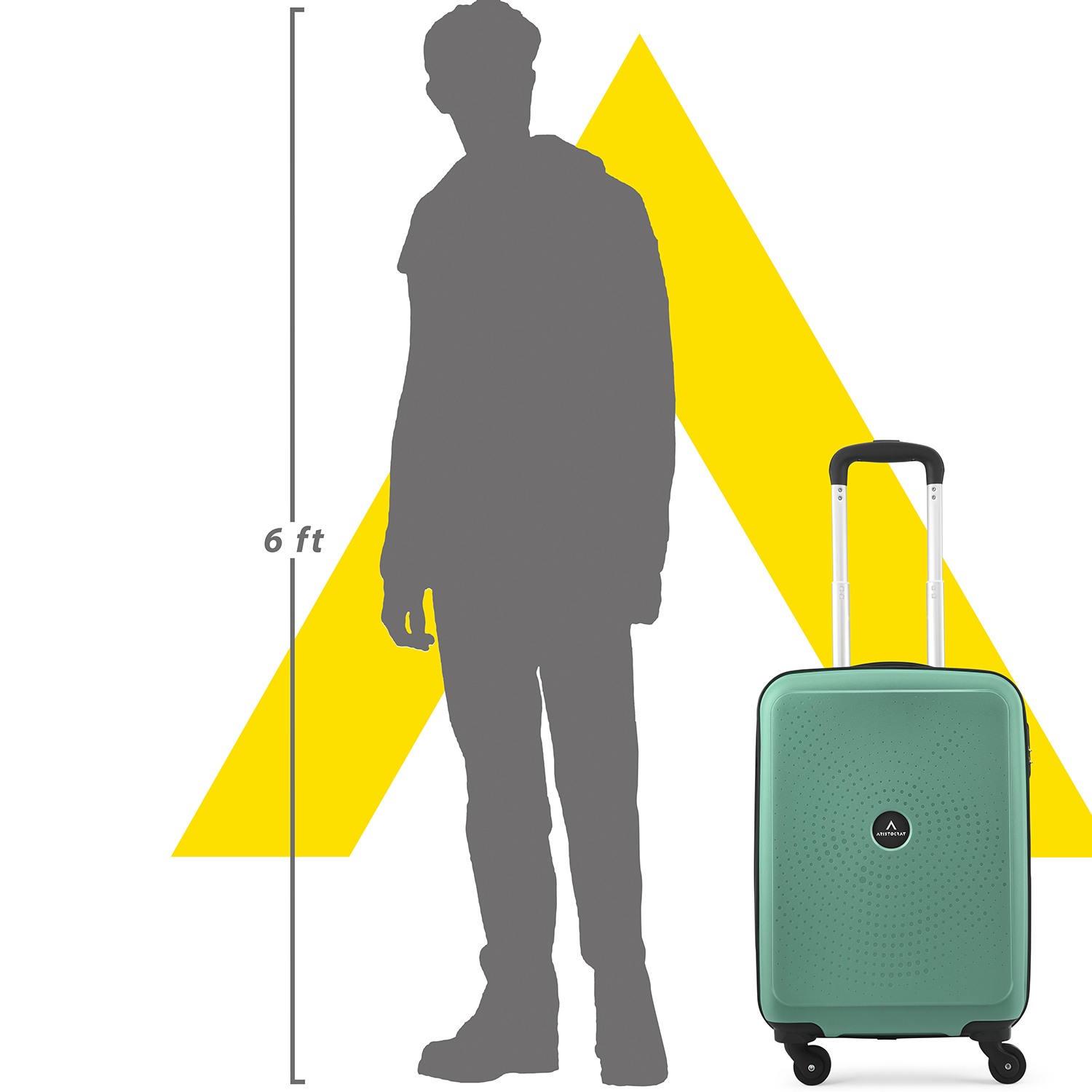 Vip Water Resistant Hard Cabin Trolley Bag
