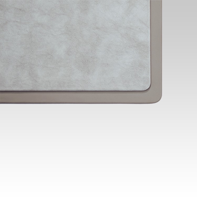 22x16 Inches Rigid Desk Blotter | Moderno | Grey