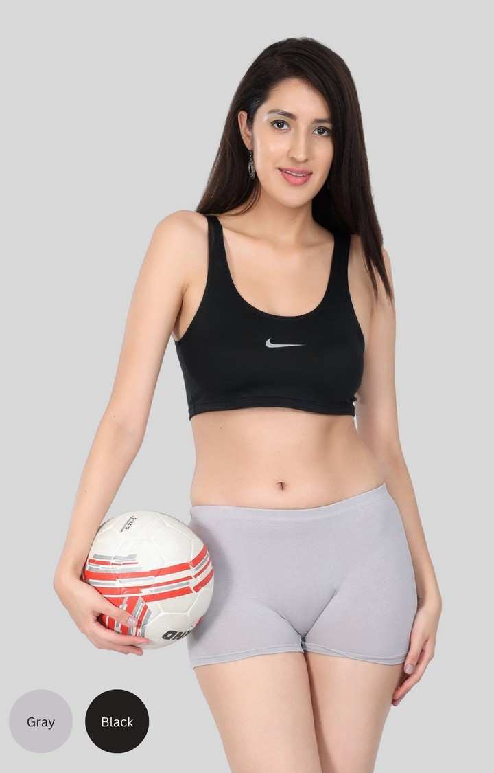 Women's Multicolor Solid Shorts