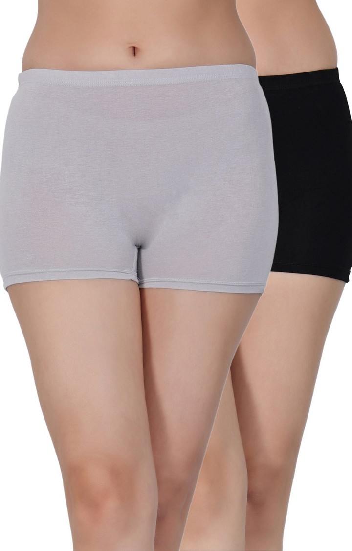 Women's Multicolor Solid Shorts