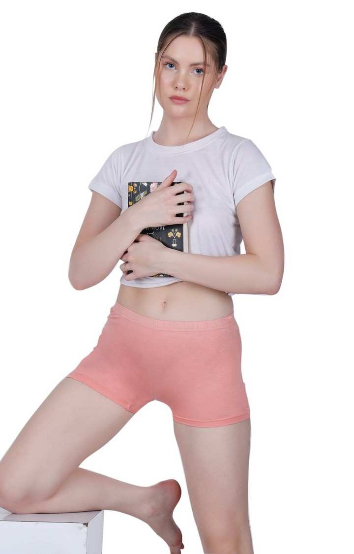 Women's Multicolor Solid Shorts