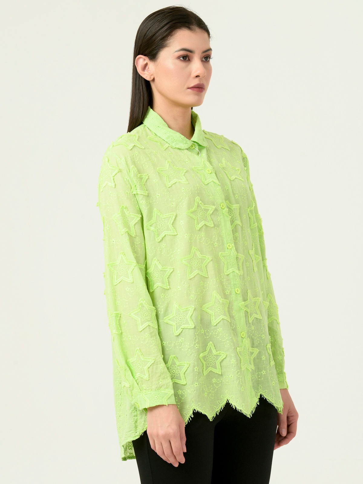 Albion Women Smart Premium Multi Blouson Top