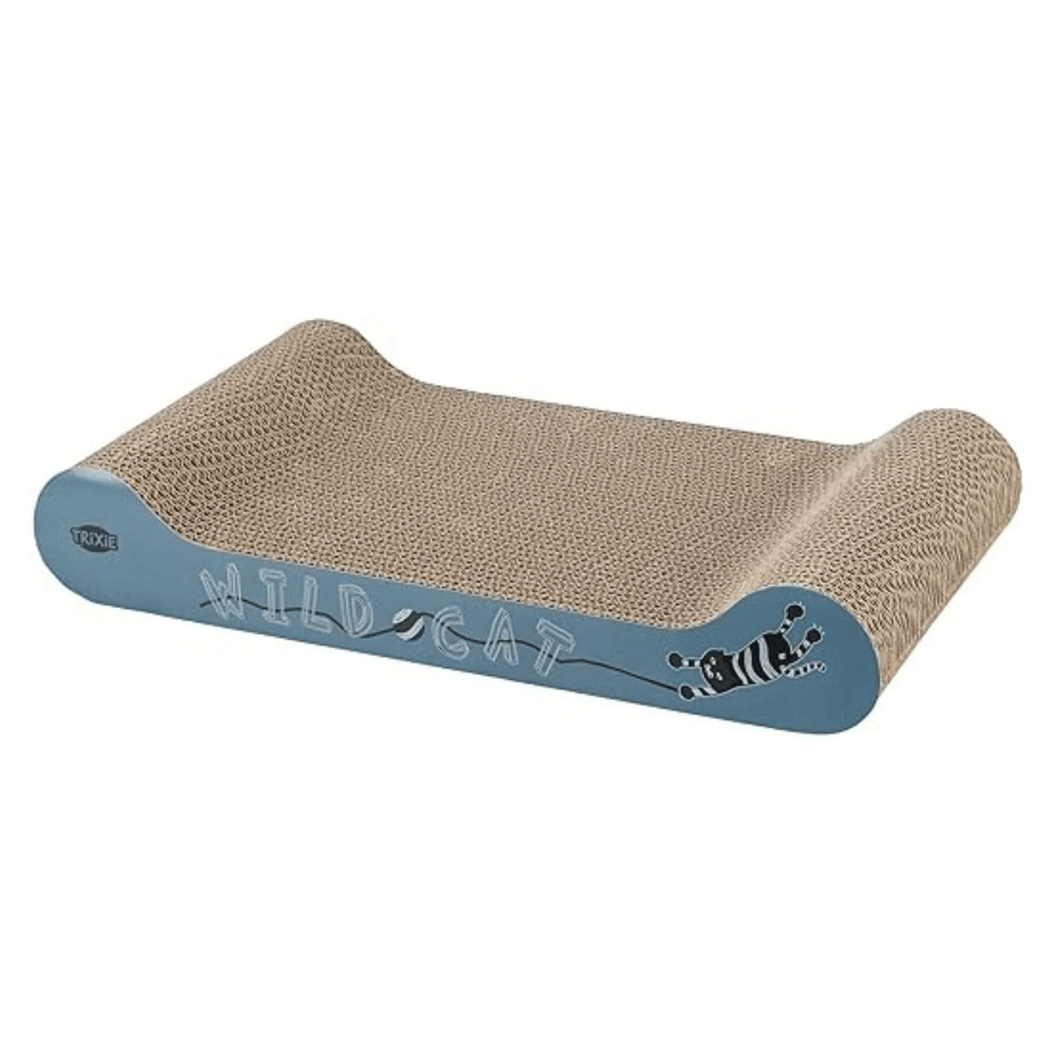 Trixie Wild Cat Scratching Cardboard (41x7x24 cm, Blue)
