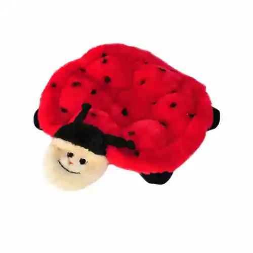 Zippy Paws Squeakie Crawler Betsey the Ladybug Plush Toy for Dogs
