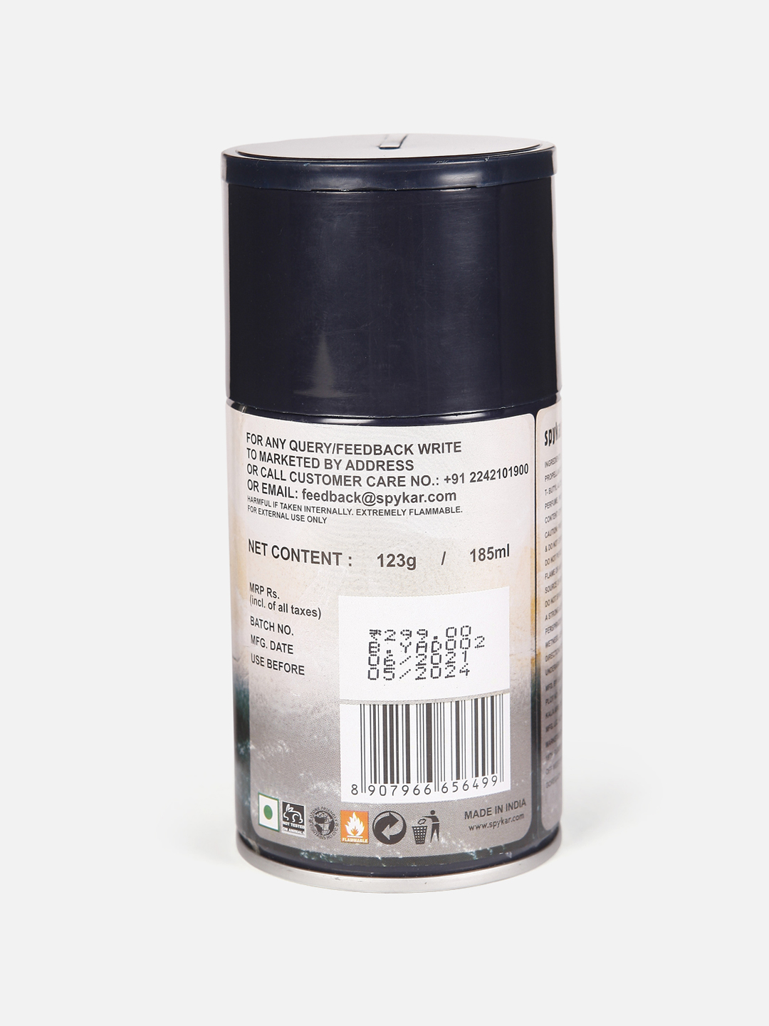 Spykar Green Costa Body Deo Spray - 185ML