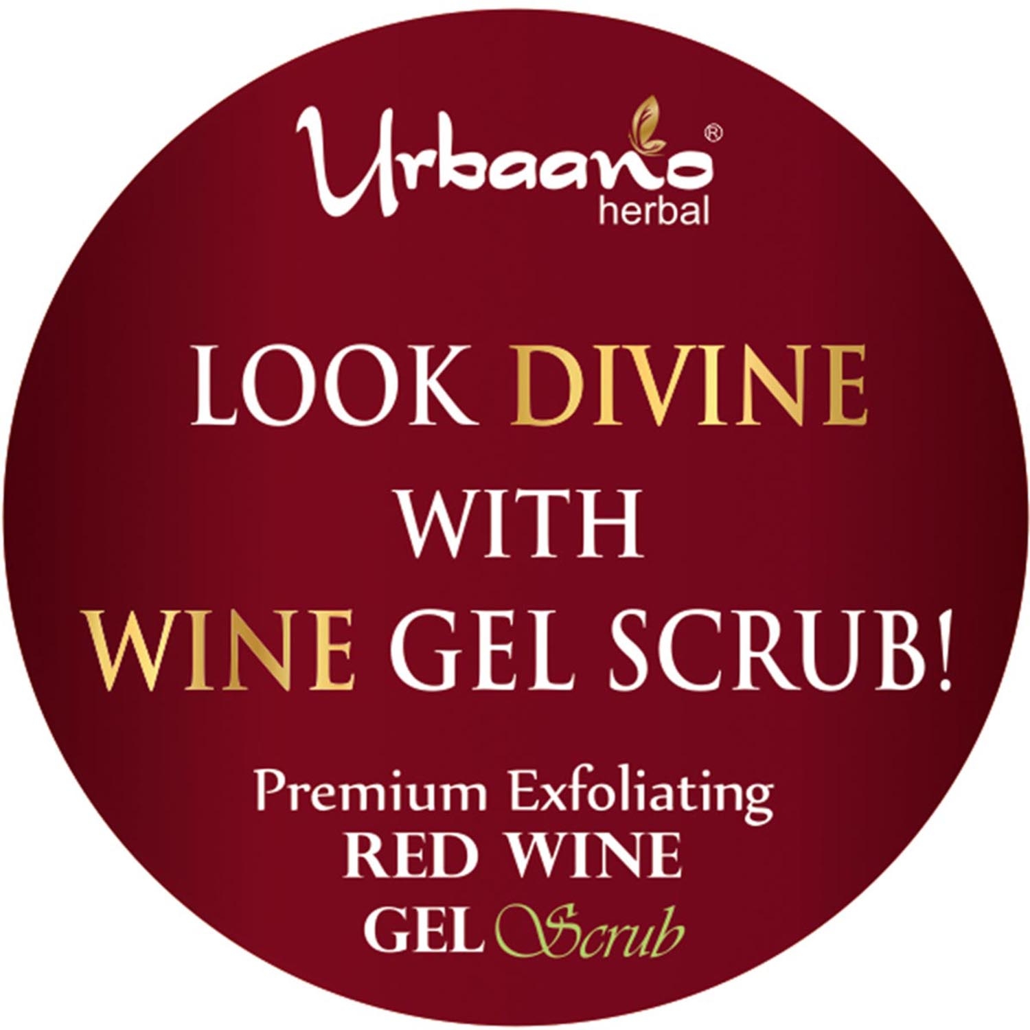 Urbaano Herbal | Urbaano Herbal Face & Body Wine Gel Scrub - Exfoliating, Polishing, De Tan, Nourishing, Skin Tightening -500gm 5