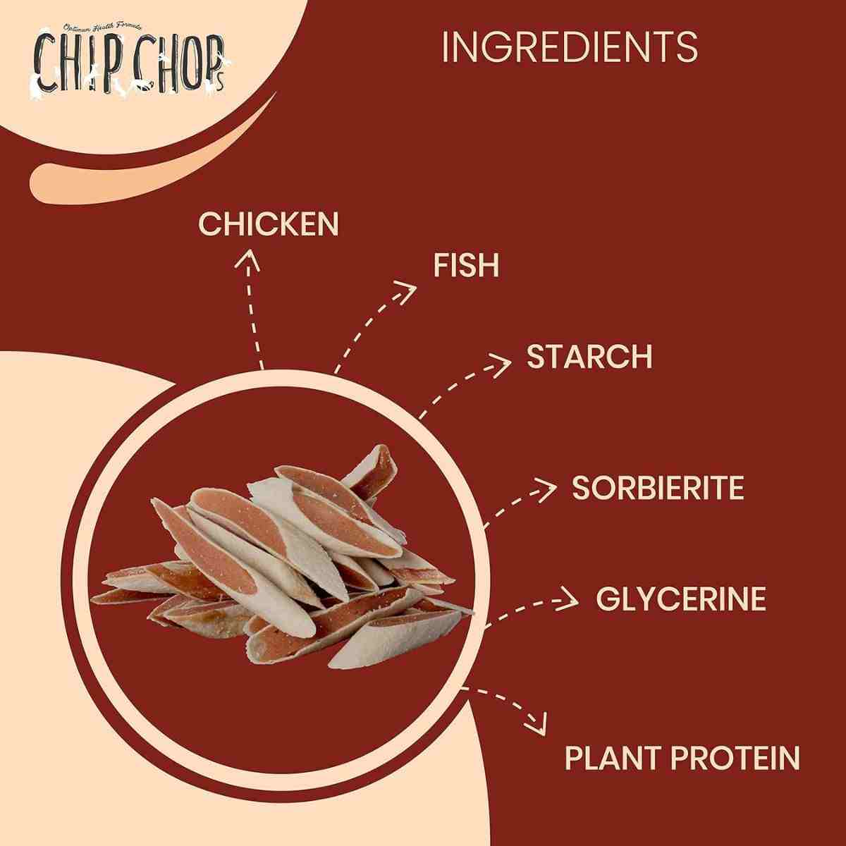Chip Chops Chicken Pasta Dog Treat - 70gm