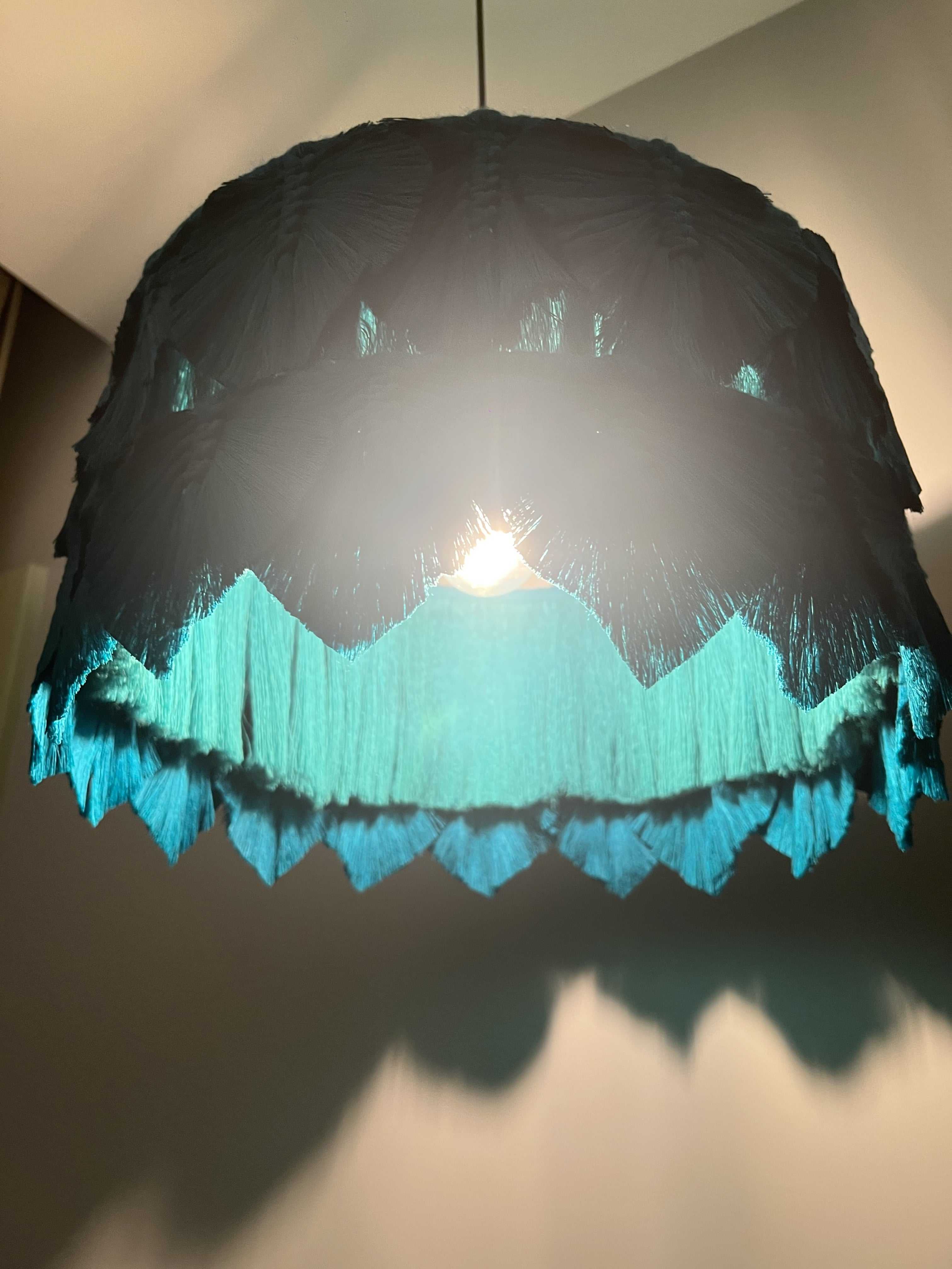 Macrame Leaf Chandelier