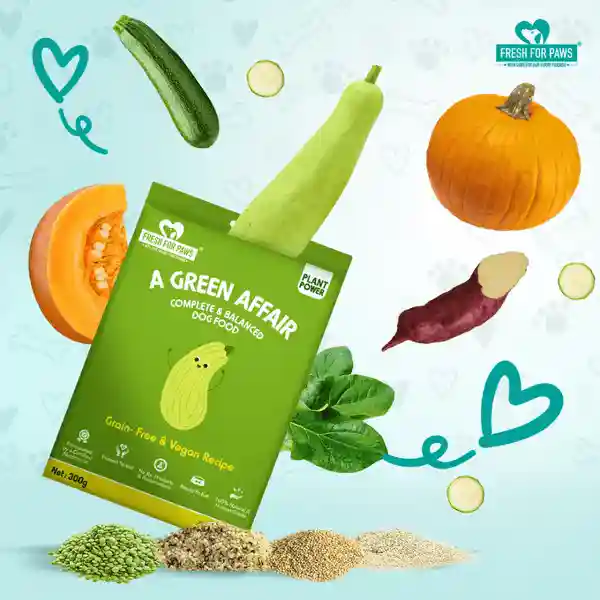 Fresh For Paws A Green Affair For Dogs 100g