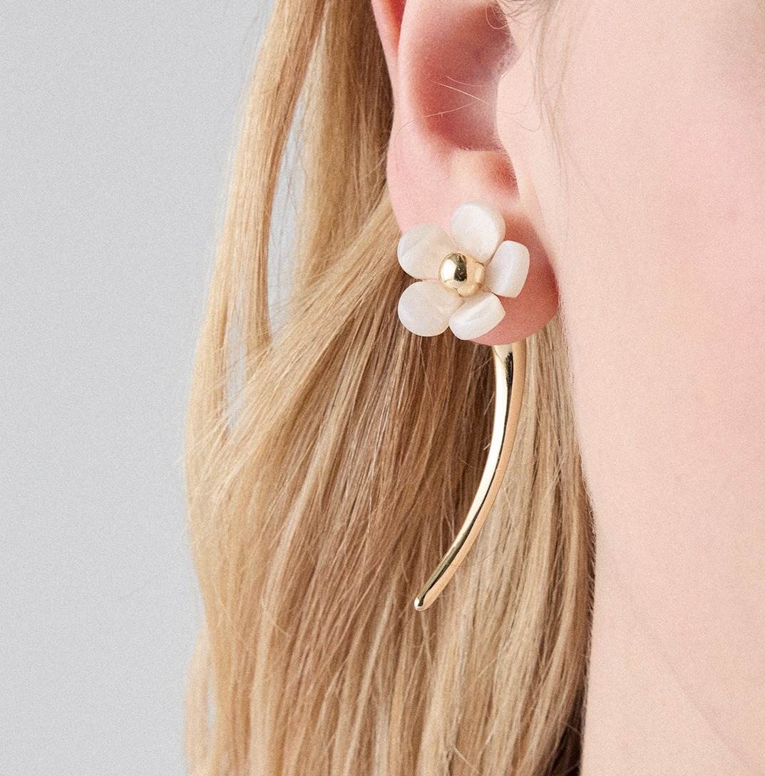 Summer Daze Flower Statement Earrings