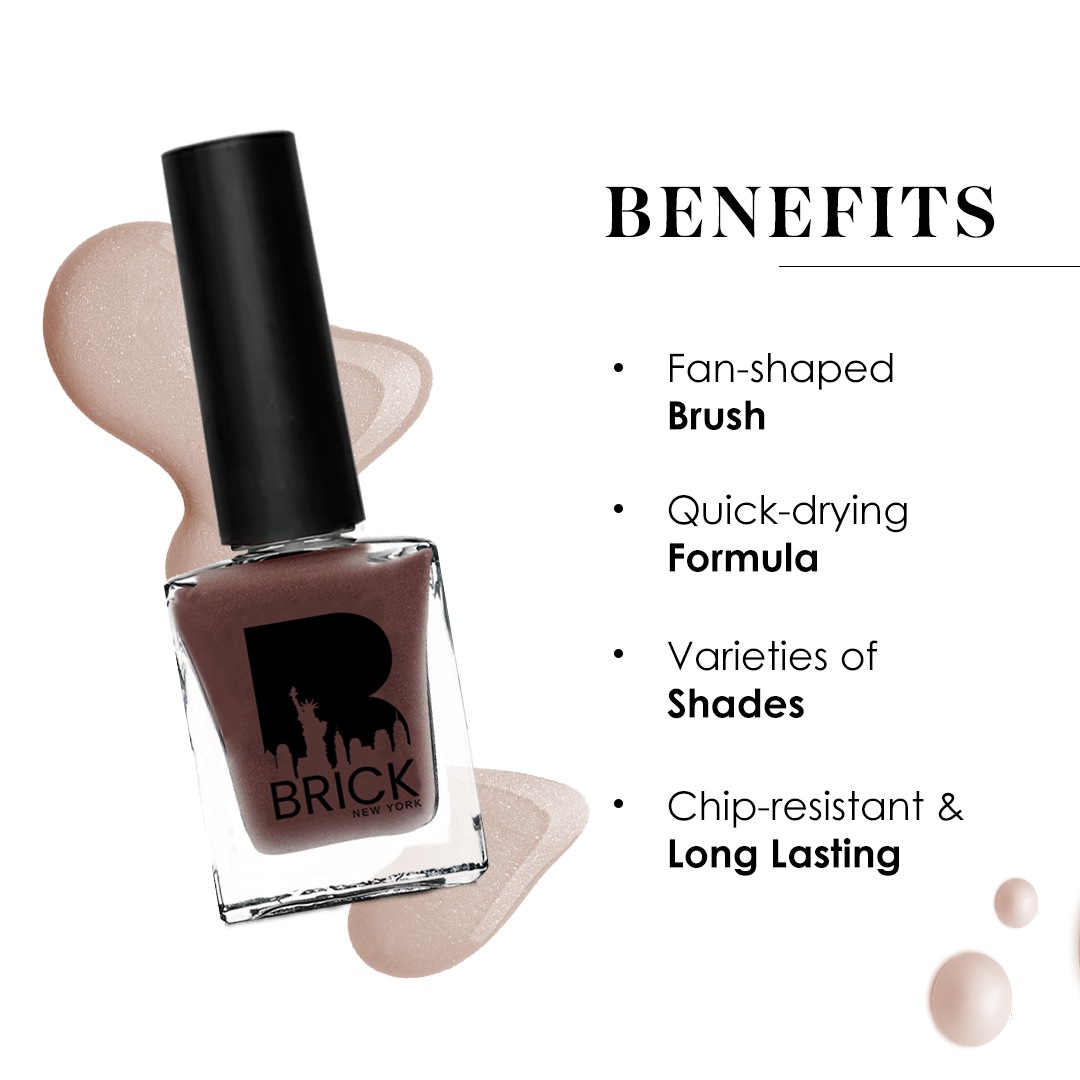Brick New York Matte Nails Old Brown 02