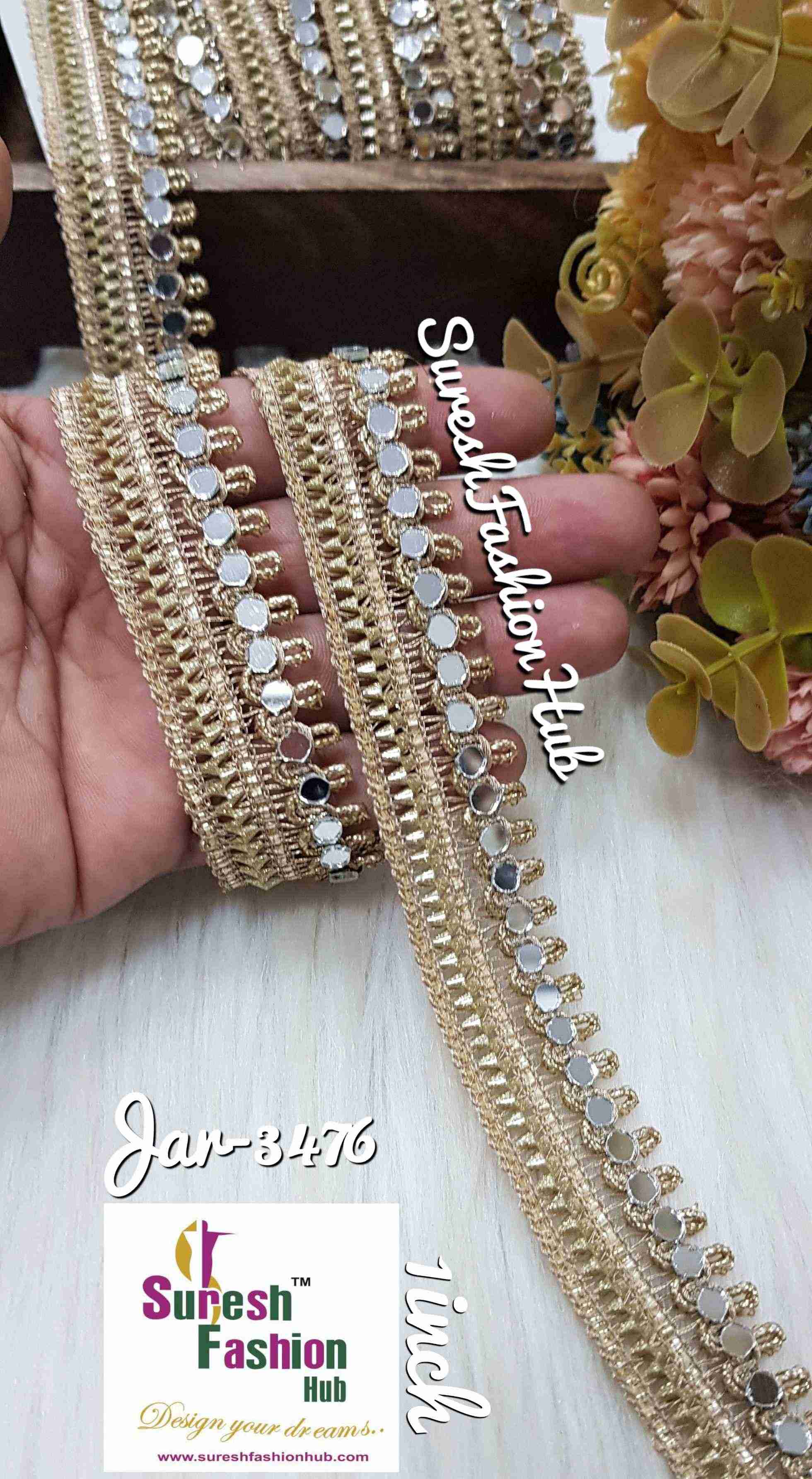 Golden Gaze Mirror Elegance Lace