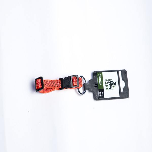 Ezra Sports Adjustable Dog Collar - Blue/Orange