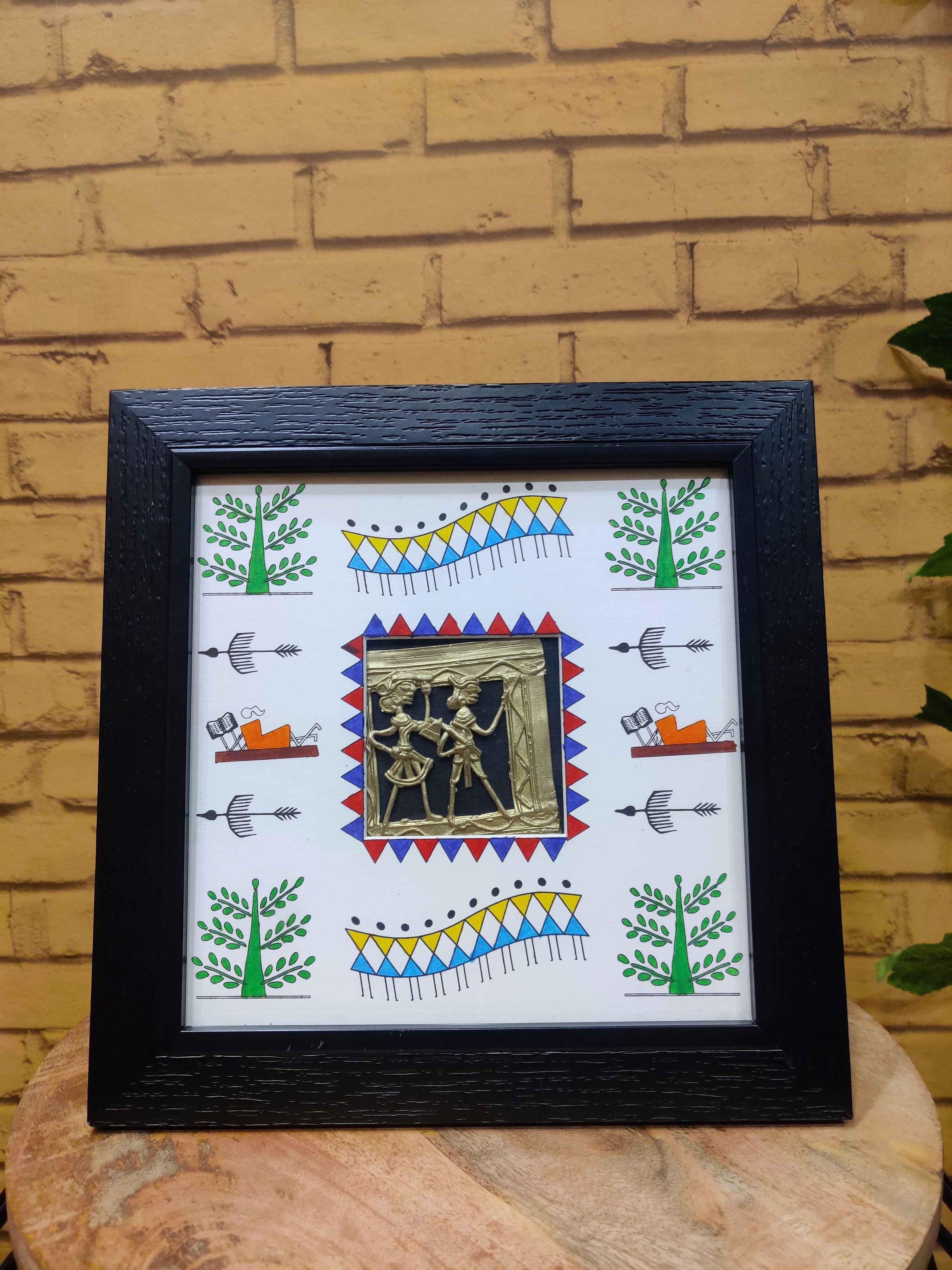 Dokra Art Wall Frame 10"x10"