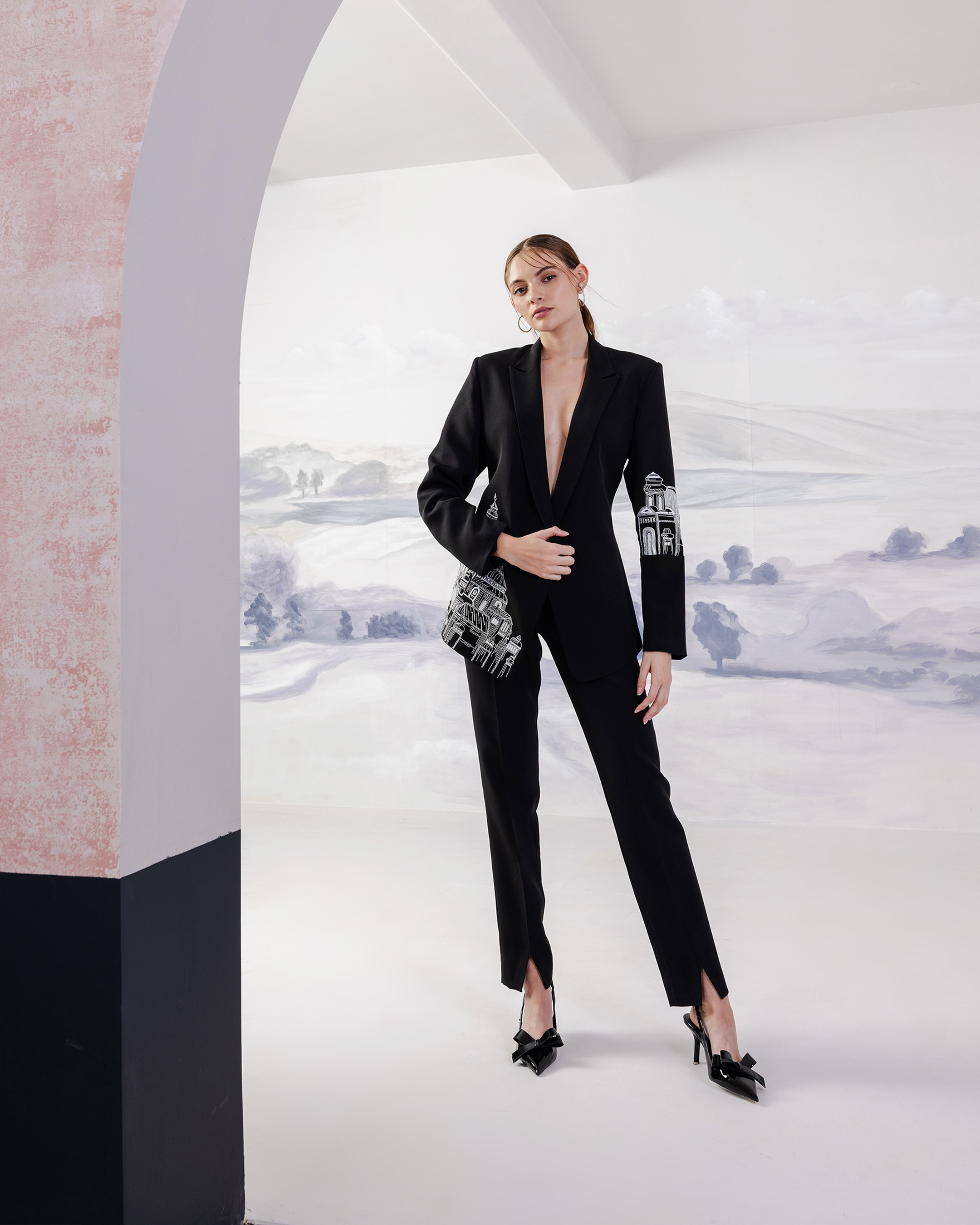 Straightfit Slit Trouser
