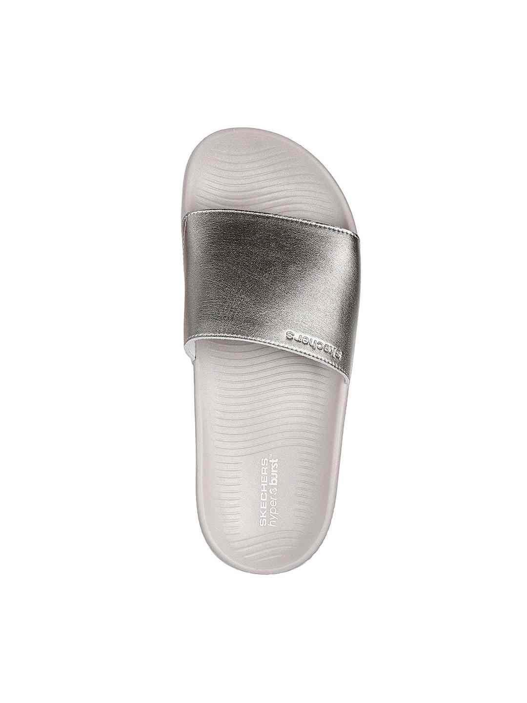 Skechers Gold Women Hyper Slide - Shine On Sliders