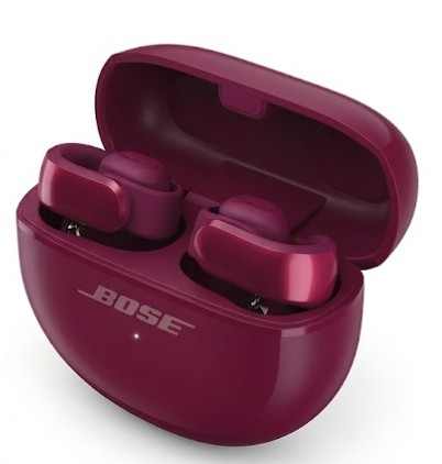Bose Ultra Open Earbuds | Wireless Open-Ear Earphones with Immersive Audio | Deep Plum