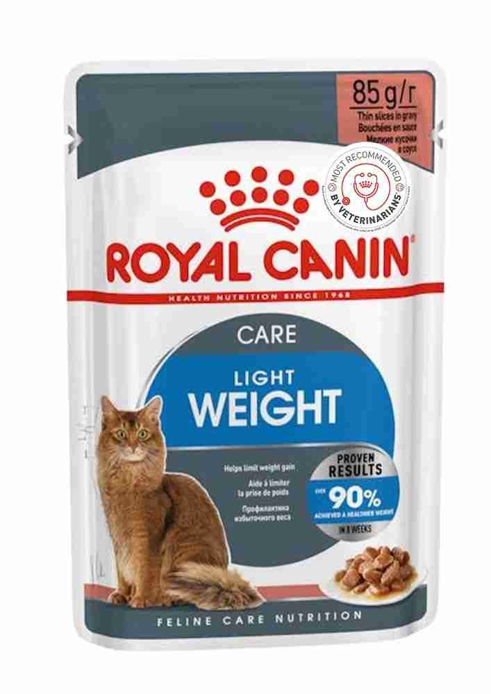 Royal Canin Light Weight Care Gravy Wet Cat Food, 85g