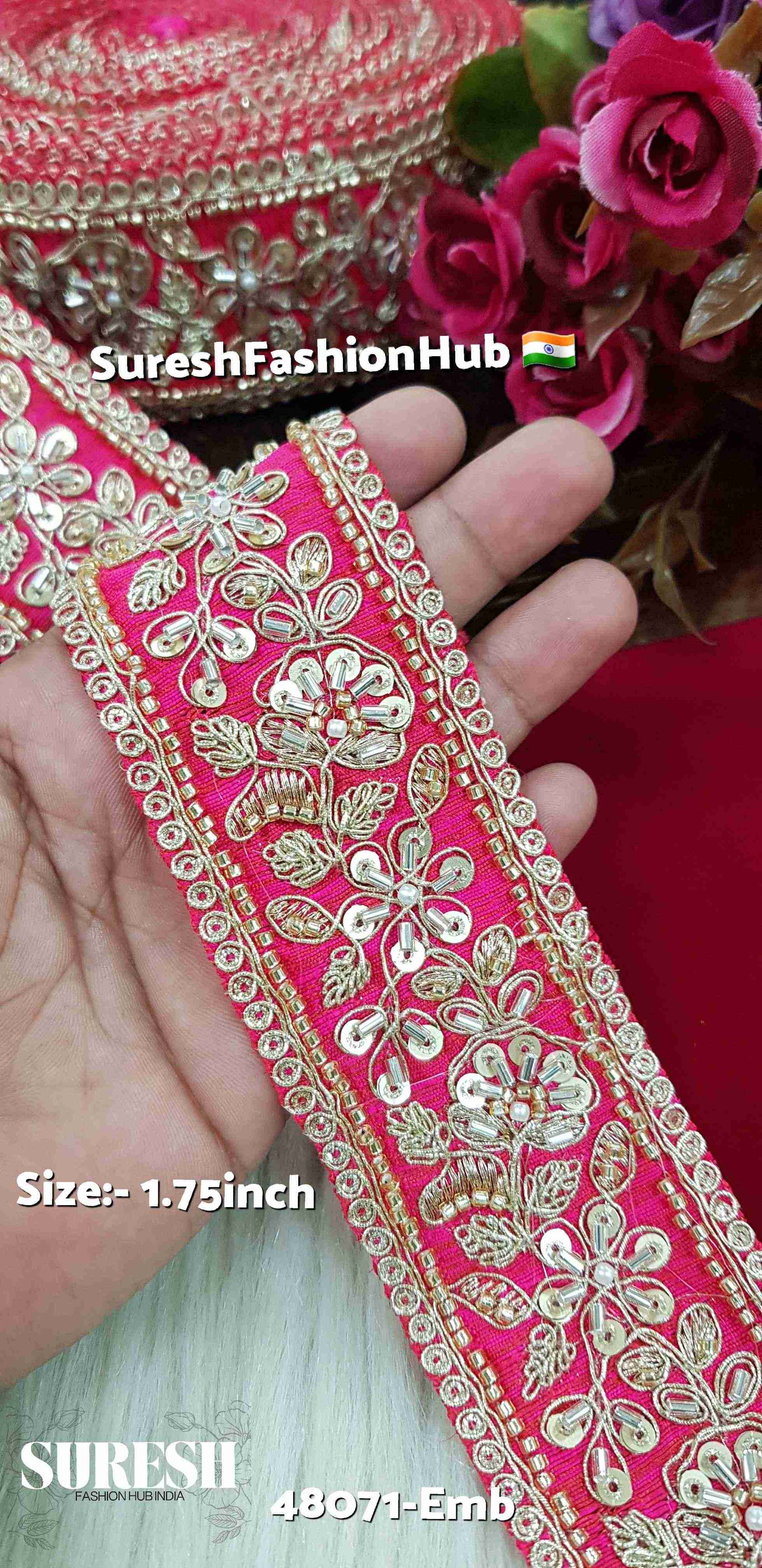 Maharani Majesty Zari Dori Lace