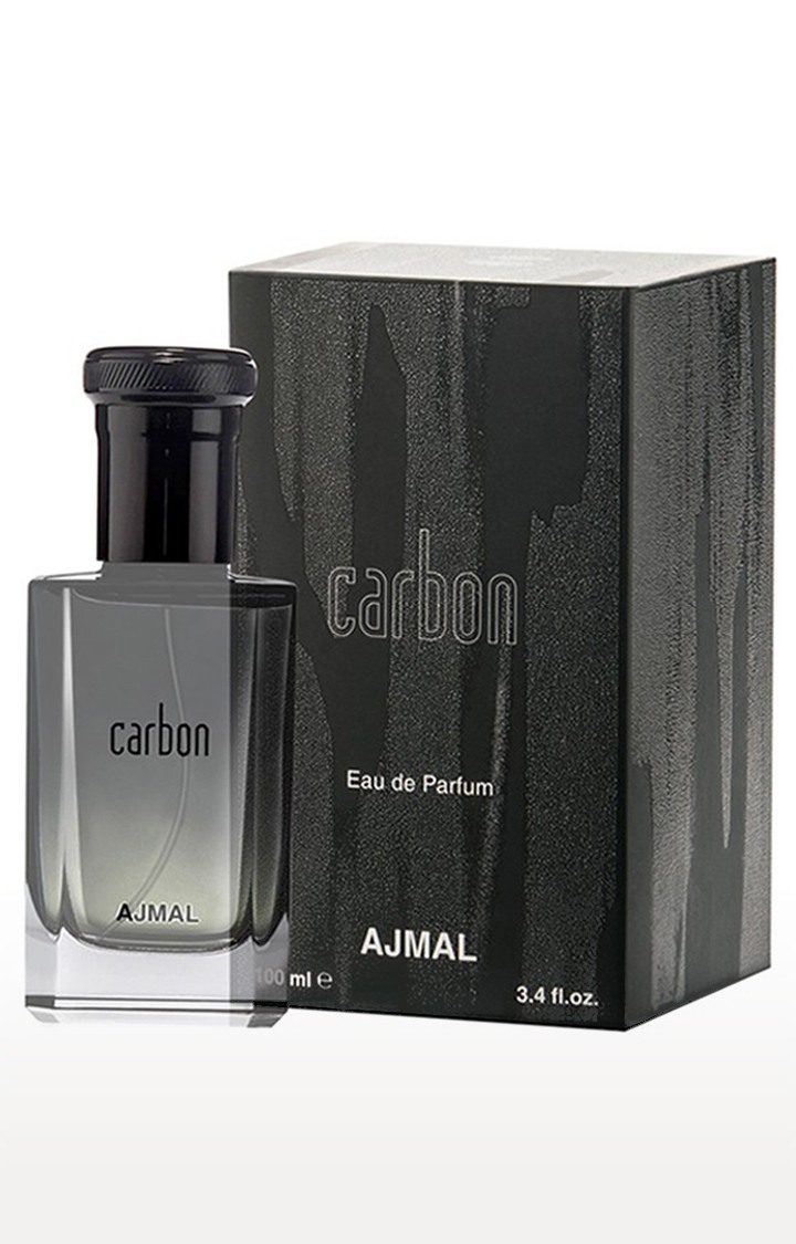 Ajmal Carbon EDP Perfume 100ml for Men and Jannatul Firdaus Concentrated Perfume Oil Oriental Alcohol-free Attar 10ml for Unisex