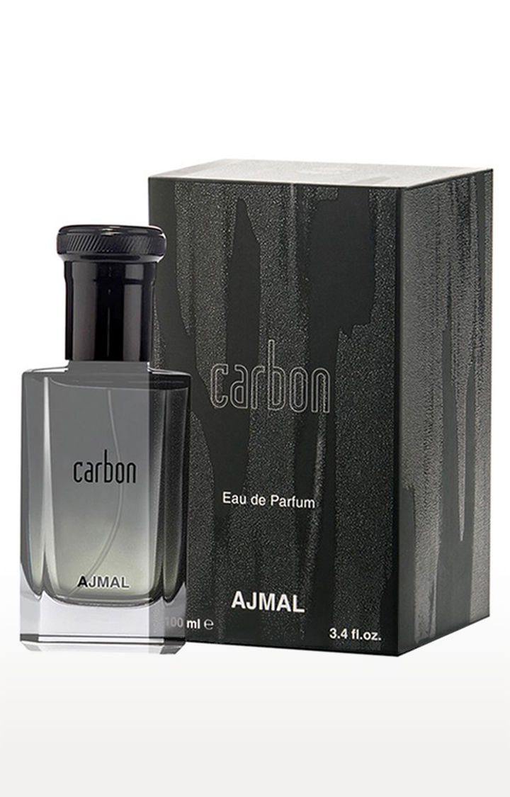 Ajmal Carbon EDP Perfume 100ml for Men and Selfie Concentrated Perfume Oil Alcohol-free Attar 10ml for Men