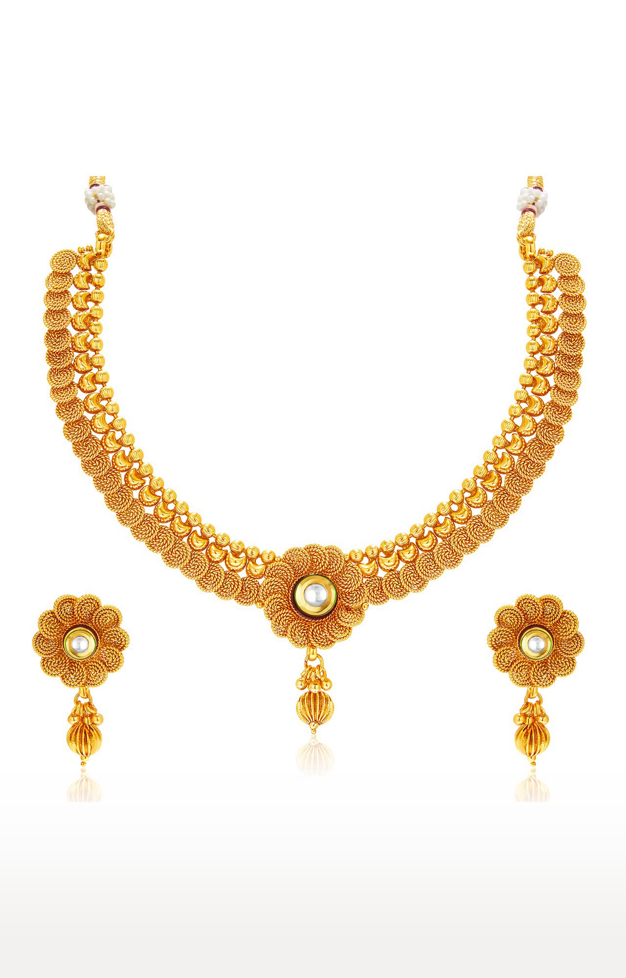 Sukkhi necklace set sales combo