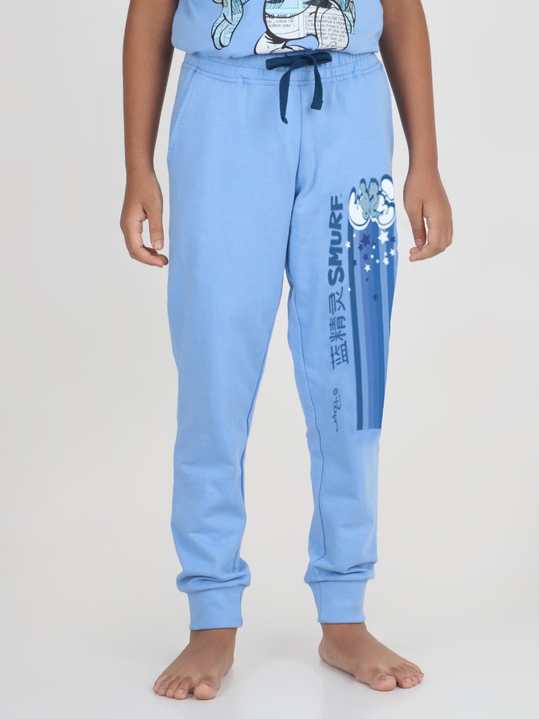Boys 1 piece printed jogger - Blue
