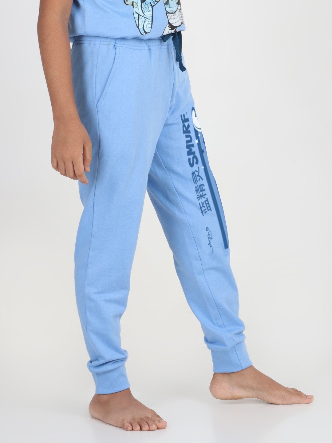 Boys 1 piece printed jogger - Blue