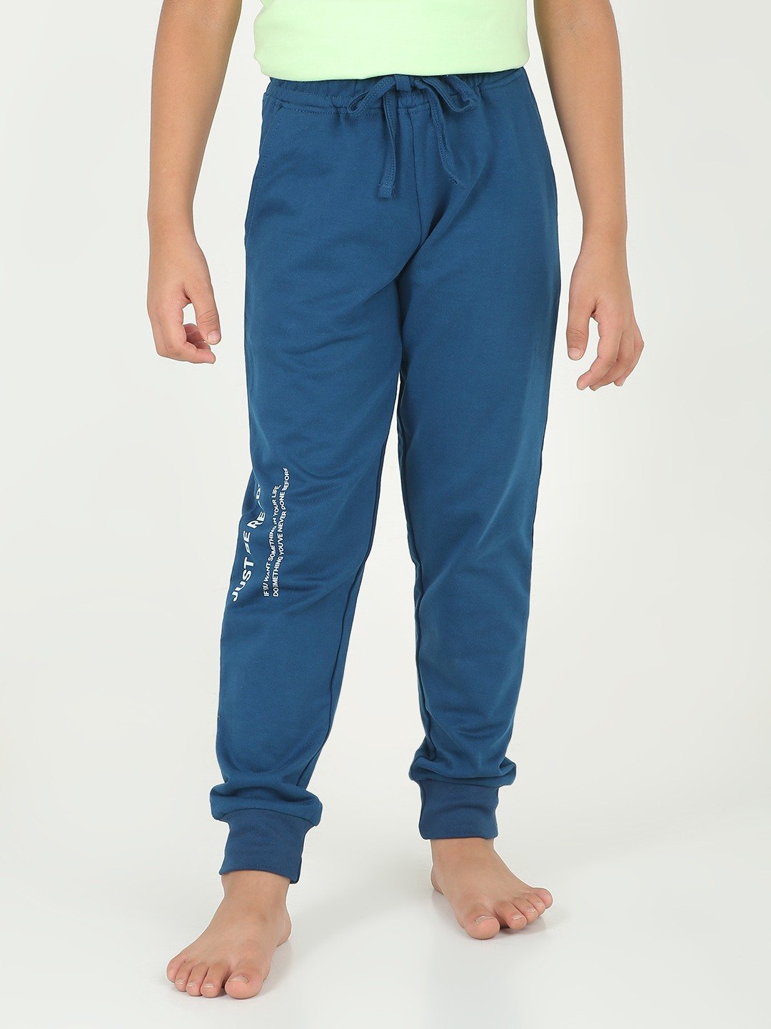 Boys 1 piece printed jogger -  Navy