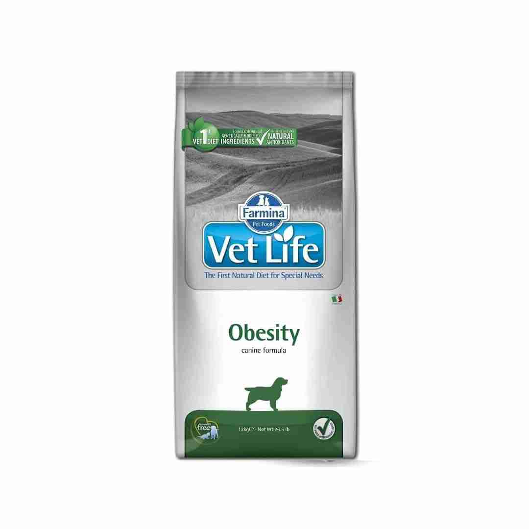 Vet Life Dog Obesity Fish Adult Dry Dog Food 2kg