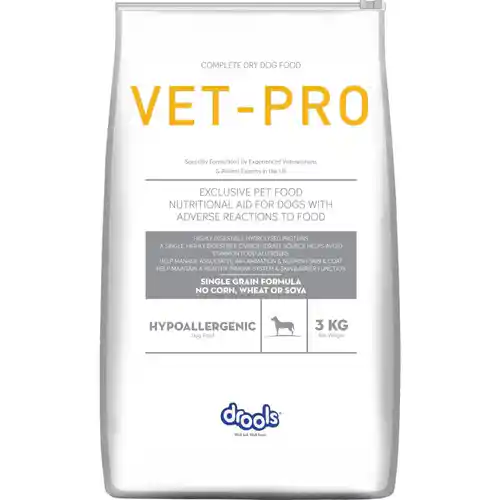 Drools VET PRO Hypoallergenic Adult Dog Dry Food