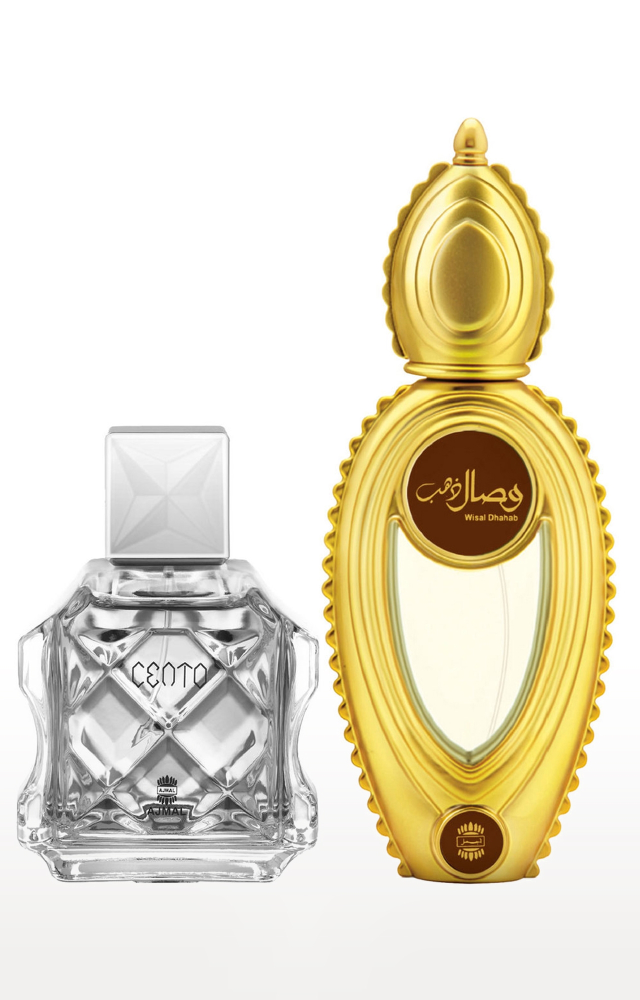Ajmal | Ajmal Cento EDP Perfume 100ml for Men and Wisal Dhahab EDP Fruity Perfume 50ml for Men 0
