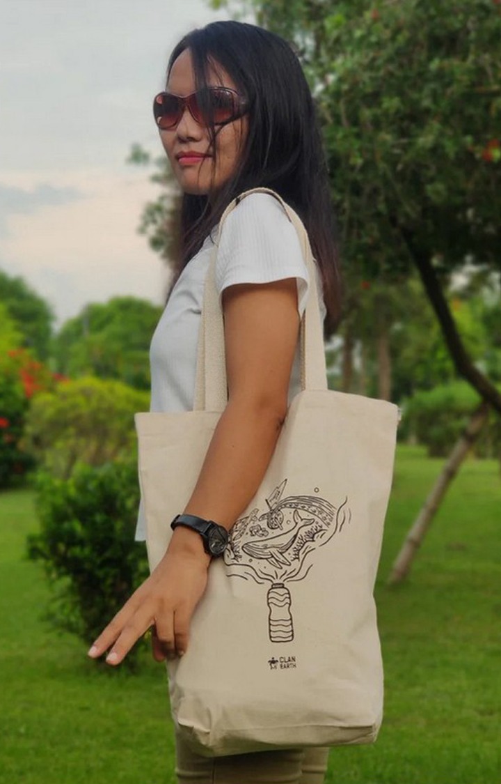 Unisex Tan Sustainable Tan Tote Bag
