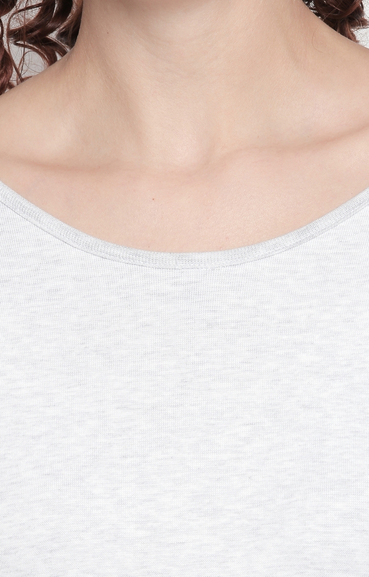 Cult Fiction | White Solid T-Shirt 4
