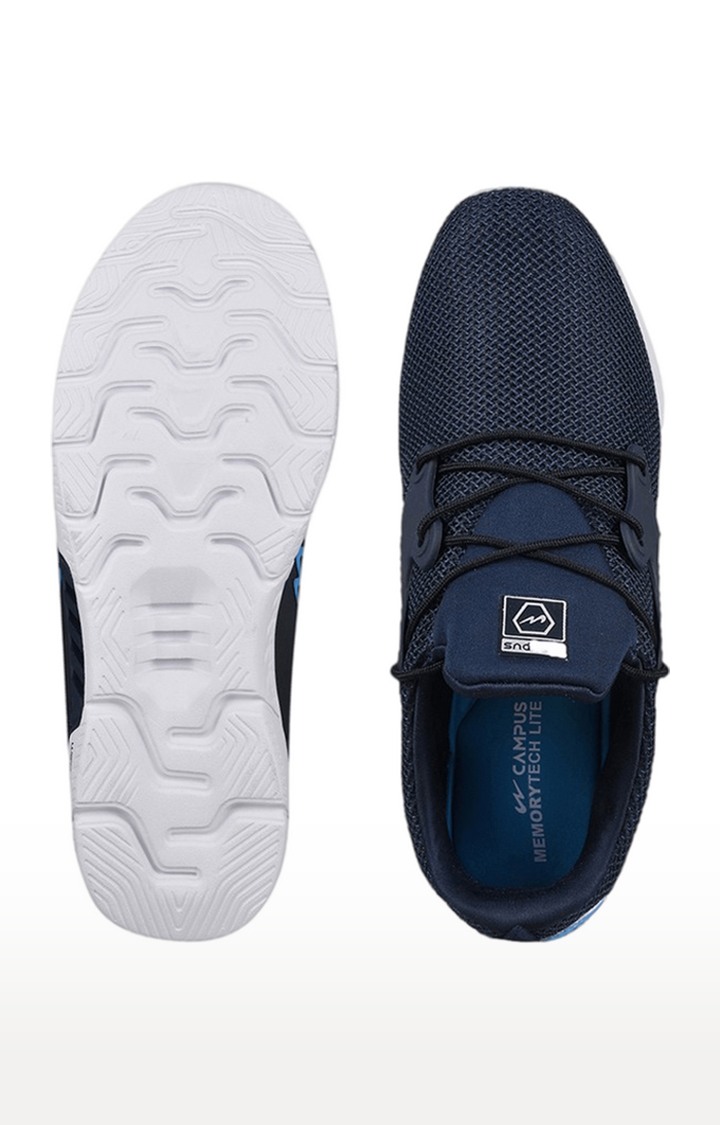 Men's Sphere Blue Mesh Running Shoes