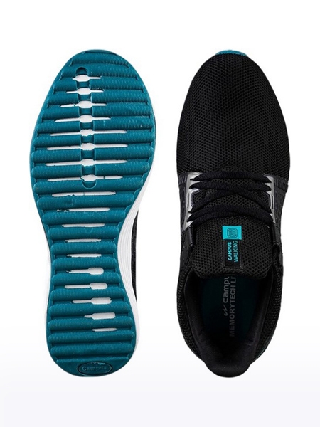 Campus Shoes | Men's Black T CROSS PRO Running Shoes 3