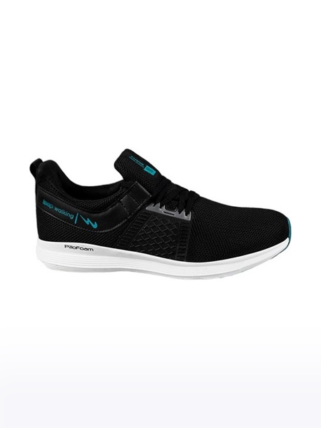 Campus Shoes | Men's Black T CROSS PRO Running Shoes 1