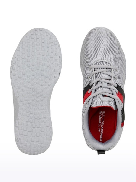 Campus Shoes | Boys Grey MANTRA PLUS Running Shoes 3