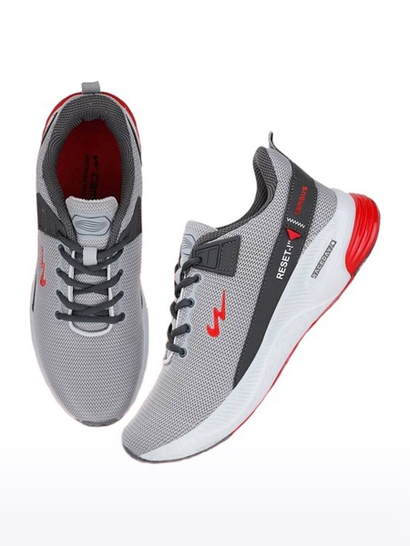 Campus Shoes | Men's Grey REFRESH PRO Running Shoes 3