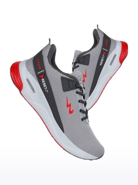 Campus Shoes | Men's Grey REFRESH PRO Running Shoes 4